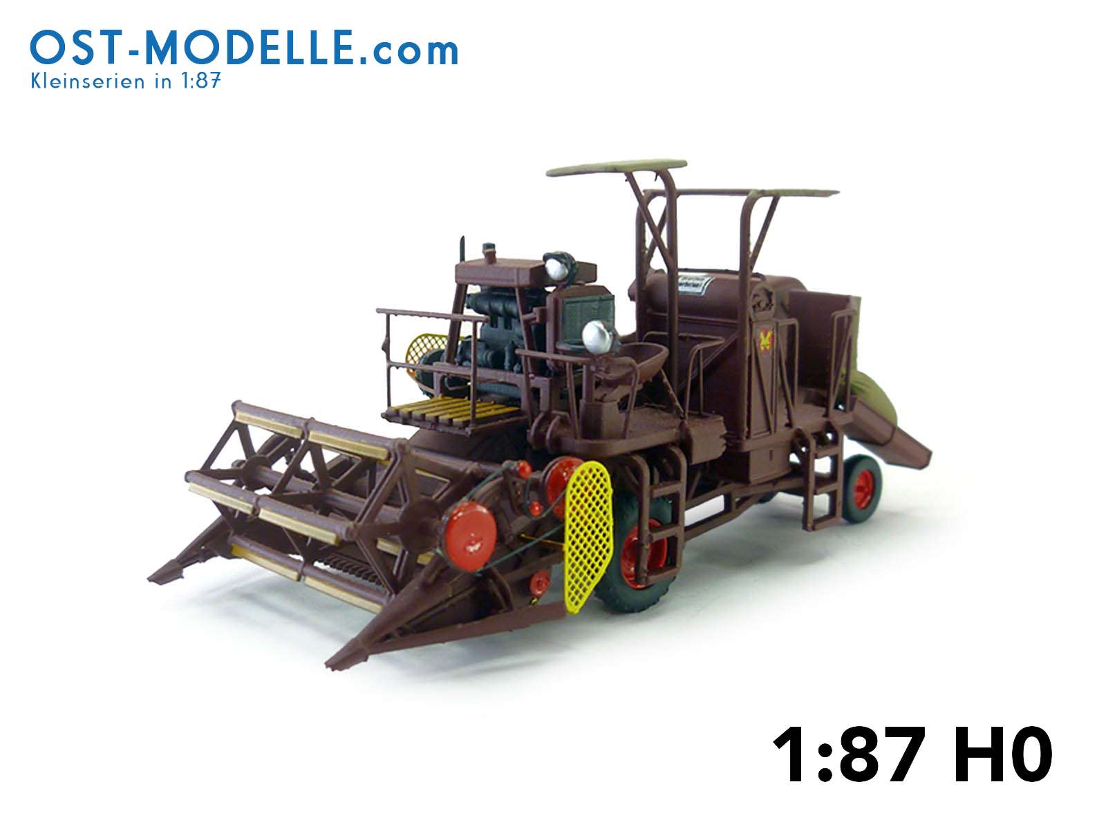 Mädrescher E177 Kornabsackung ohne Spreubergung rotbraun